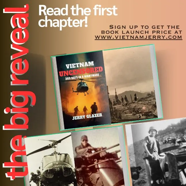 THE BIG REVEAL - "VIETNAM UNCENSORED" BOOK OLAUNCH